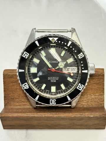 管理番号S473 稼動品 CITIZEN 4-722710 Y シチズン チャレンジダイバー 腕時計 自動巻き 24石 メンズ 現状品