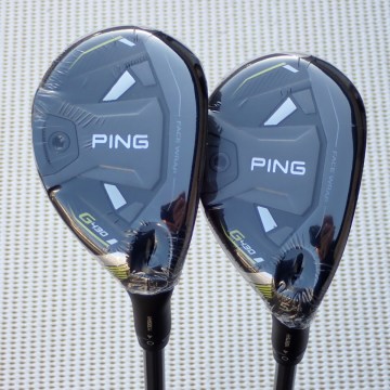 G430 22度/26度 MCH 70 (S) BLACK ハイブリッド (4H/5H) PING ヘッドカバー レンチ付き