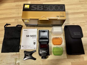 【良品1円スタート】ニコン SB-5000 SPEEDLIGHT スピードライト ストロボ 付属品あり Nikon