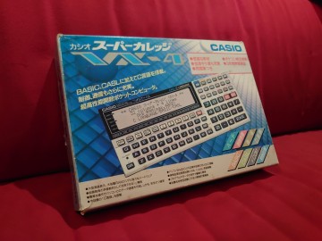 【CASIO】VX-4 SUPERCOLLEGE PERSONAL COMPUTER カシオ レトロ 電卓 ポケコン ポケットコンピュータ 
