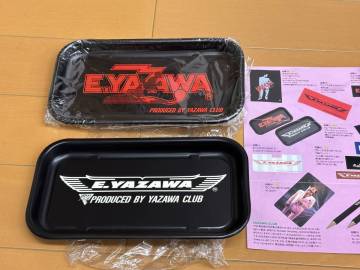 矢沢永吉　トレーセット（顔ロゴ　羽ロゴ）２枚セット