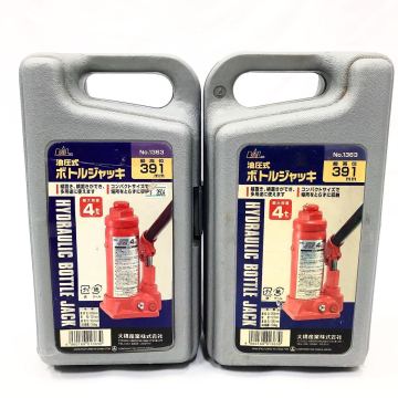 2221221 大橋産業 BAL 油圧式 ボトルジャッキ NO.1363 最高位391mm 最大荷重4t 2点セット