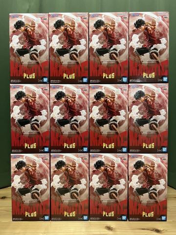 MAXIMATICPLUS ルフィ 12個 ギア2 ワンピース MAXIMATIC PLUS プライズ フィギュア