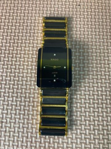 1円 RADO ラドー jubile ジュビリー 160.0282.3 クォーツ 4ポイントダイヤ　メンズ　ジャンク　現状品