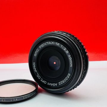 K72 PENTAX smc PENTAX-M F2.8 40mm カメラ レンズ パンケーキレンズ 1円スタート ペンタックス