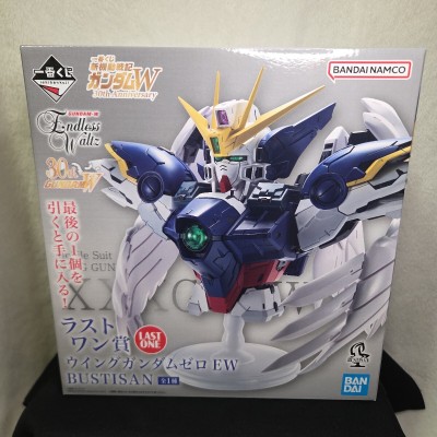 一番くじ 新機動戦記ガンダムW 30th Anniversary　ラストワン賞-ウイングガンダムゼロEW BUSTISAN　フィギュア　ウイング　1円スタート