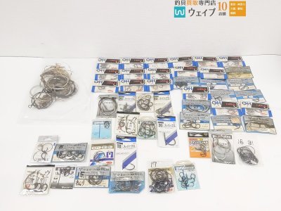 オーナー スーパークエ がまかつ 石鯛 針 フック 等 計47個中古