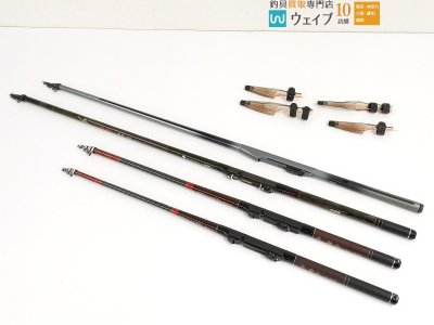 NFT パワーループアドバンス 潮影 1.5-450・シルスター ケブラーWリンクス 鱗海 1号-270・鱗海 1号-330 等 計4本