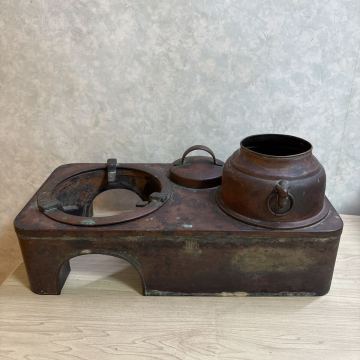 a8 酒燗器 燗銅壺 銅壺 囲炉裏 長火鉢 古道具 銅製 アンティーク 茶道具 昭和レトロ 煎茶道具 総重量約1270g 送料一律1200円