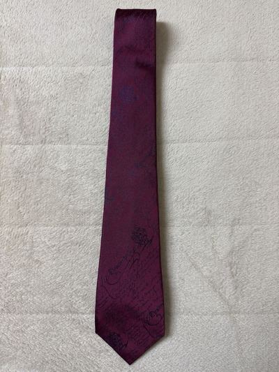 使用数回　Berluti ベルルッティ　カリグラフィースクリット　シルク　ネクタイ　スーツ　ジャケット