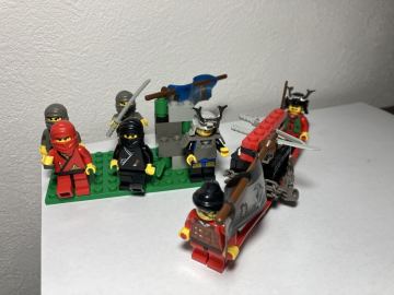 レゴ ショーグンシリーズ 6033他 サムライ 忍者 将軍 武将 戦国時代 ミニフィグ LEGO 当時物