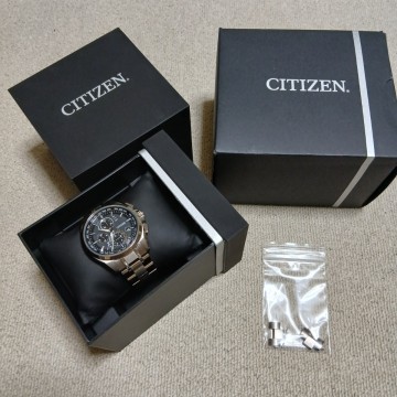 シチズン アテッサ エコドライブ 電波ソーラー AT8040-57E H804-T018696