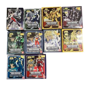 聖闘士聖衣神話 バンダイ 聖闘士星矢 セイントクロスマイス フィギュア ペガサス星矢 アンドロメダ瞬 ドラゴン紫龍 セット キグナス氷河