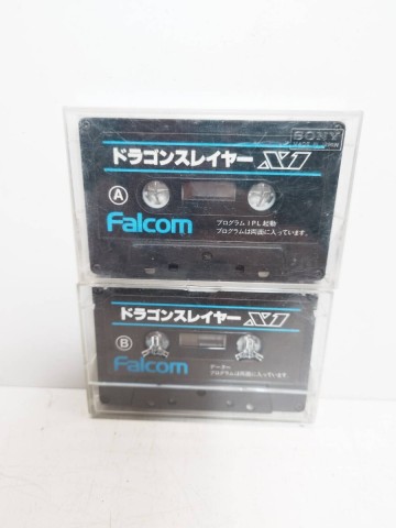 ドラゴンスレイヤー X1 Falcom カセットテープ