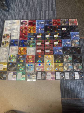 MDディスク ミニディスク 72枚