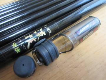 希少 がま渓流 流技 硬調 530 RYUGI がまかつ 渓流竿 made in japan 日本製 Gamakatsu　中古