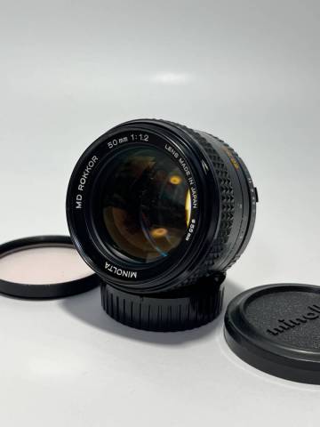Minolta MD ROKKOR 50mm F1.2 オールドレンズ ミノルタ