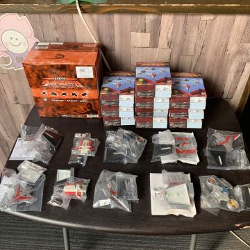 （ZFUB025）ウルトラ超兵器　全5種　10点まとめ　HDM BANDAI Monster Attack Team 説明書欠品あり　内袋未開封　フィギュア　中古品