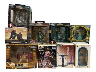 mm-osk416 フィギュア まとめ売り ONE PIECE ワンピース ゾロ ルフィ 一番くじ エヴァンゲリオン 魔少女まどかマギカ 未開封