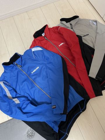 ★パールイズミ PEARL IZUMI ウインドブレイクサイクルジャージ XLサイズ 中古品 3枚セット★