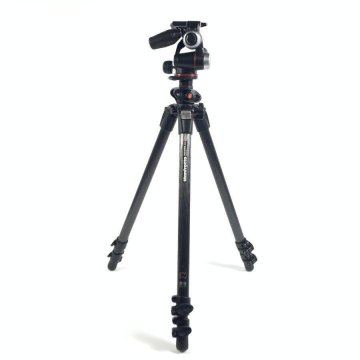 Manfrotto マンフロット 055CXPRO3 カーボン三脚 雲台 MXHPRO-3W セット カメラ 撮影 アクセサリー●現状品