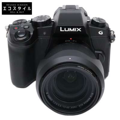 【美品】Panasonic パナソニック LUMIX ルミックス DMC-G8 H-FS12060 H-H025 デジタル一眼カメラ/ボディ ブラック