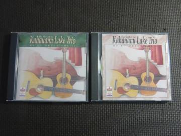 ハワイアンCD2枚セット■KE PO'OKELA　The Best of the Kahauanu Lake Trio Vol.1・2　中古