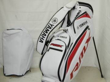 YAMAHA ヤマハ Rmx 9.0型 アスリートプロモデル スタンド★中古★(WHxREDxBK)ゴルフ キャディバック