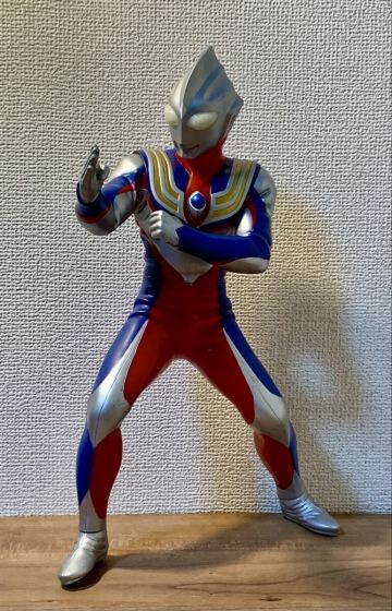 【非売品】ウルトラマンティガ 大型ソフビフィギュア 約35cm 2001年製 円谷プロ 当時物