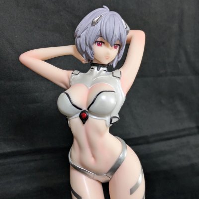 ◆ ヱヴァンゲリヲン【 綾波レイ プラグビキニ シルバーVer.】1/6スケール◆完成品フィギュア◆ 式波◆ エヴァ◆海外限定◆