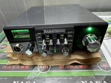 NASA72GX-III /NASAQ付き/シャーシも上下カバーフルメッキ/CB無線/検索用/28MHz改造用/NASA/ロビン/カイザー/オーフナ/