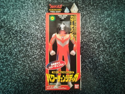 未使用　ウルトラマンティガ カラーチェンジシリーズ ソフビ　パワータイプ　ULTRAMAN TIGA V6 長野博