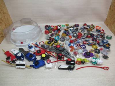 17/D940★【同梱不可】ジャンク ベイブレード まとめ売り★ベイ・シューター・スタジアム★中古 現状品