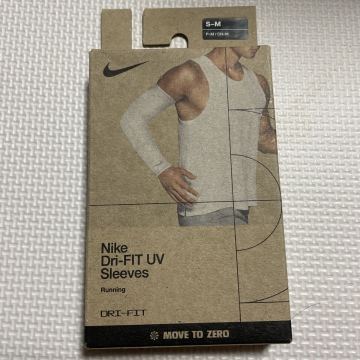 UV NIKE ナイキ アームスリーブ RN5036 アームカバーホワイト　S-M