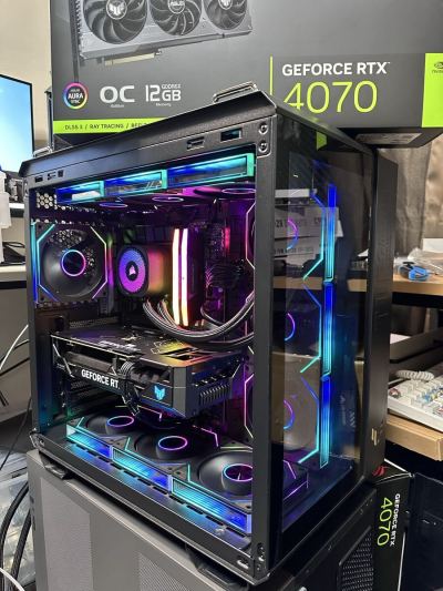 自作ゲーミングPC i5 13600K RTX4070 （100円から）
