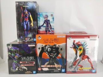 一番くじエヴァンゲリオン 景品 他 エヴァ フィギュアまとめセット 中古品 1円スタート