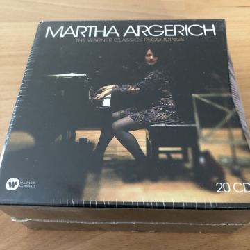【未開封・20CD/BOX】マルタ・アルゲリッチ／THE WARNER CLASSICS RECORDINGS