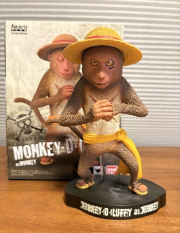 送料無料 ワンピース フィギュアーツ ZERO Artist Special モンキー・D・ルフィ as サル