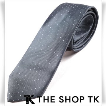 新品1円～★タケオキクチ THE SHOP TK メンズ アソートピンドットネクタイ ギフト グレー ドット柄 新社会人 正規店本物 ◆5980◆