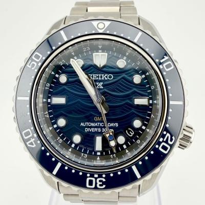 極美品 SEIKO PROSPEX Diver Scuba セイコー プロスペックス ダイバーズ 60周年記念 SBEJ027 / 6R54-00N0 ブルー メンズ 自動巻き 腕時計