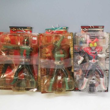 バンプレスト 仮面ライダー/THE NEXT ビッグサイズソフビフィギュア 3体セット ◆358f10
