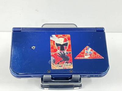 Nintendo Newニンテンドー3DS LL メタリックブルー RED-001 動作確認済み J-40