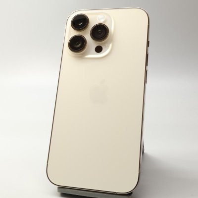 Apple iPhone14 Pro 512GB Gold A2889 MQ223J/A バッテリ81% ■SIMフリー★Joshin8763【1円開始・送料無料】
