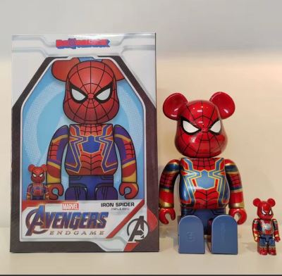 【BE@RBRICK IRON SPIDER 100％ & 400％】ベアブリック アイアン・スパイダー
