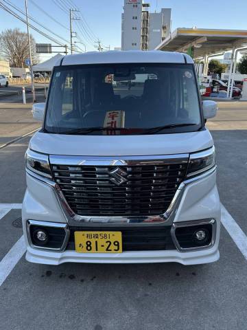 令和R2 スズキ スペーシア カスタム ハイブリッド GS ★DAA-MK53S 車検長R10/1/4 走行距離49700KM