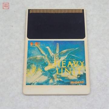 動作保証品 PCE PC Huカード ヘビー・ユニット HEAVY UNIT タイトー TAITO【PP