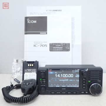 アイコム IC-705 HF帯/50/144/430MHz 10W 取説付 ICOM【10