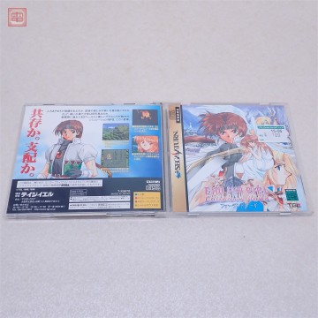 動作保証品 SS セガサターン ファーランドサーガ 時の道標 FARLAND SAGA テイジイエル TGL 箱説ハガキ付【PP