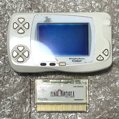 〈状態良好・動作確認済み〉WS WSC ワンダースワン カラー 本体 ファイナルファンタジー 同梱版 ファイナルファンタジーⅡ FF クリスタル
