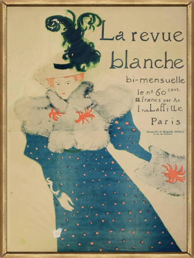 真作保証 ロートレック60号展覧会出品作 レゾネ掲載作 貴重19世紀オリジナル作品ニューヨーク近代美術館(MoMA)蔵同作 英国とパリ展覧会同作